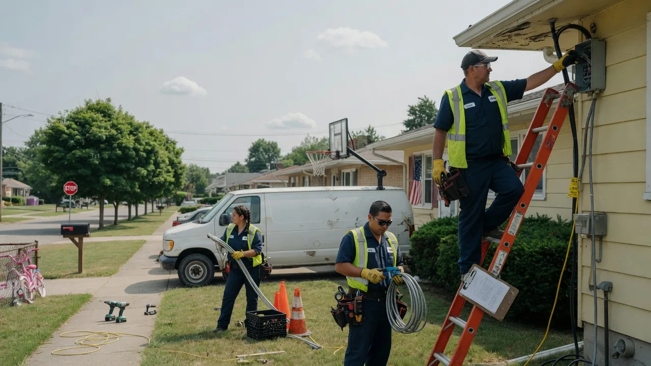 Licensed Electrician in Everson, PA near me